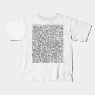 Doodle line art Kids T-Shirt